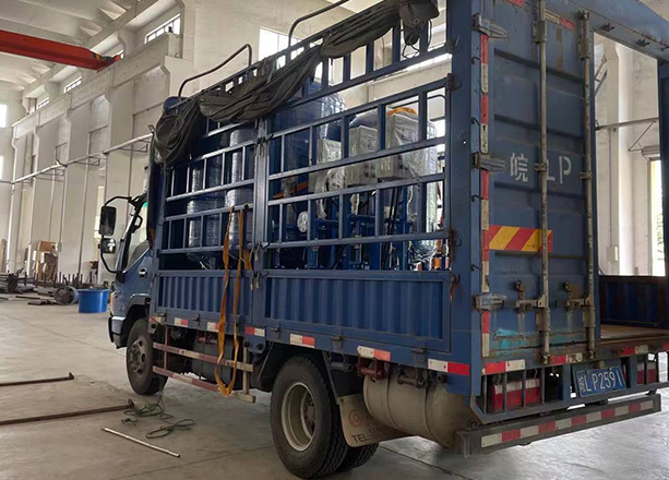 浙江東陽整車直達(dá)，五套定壓補(bǔ)水機(jī)組已發(fā)貨！